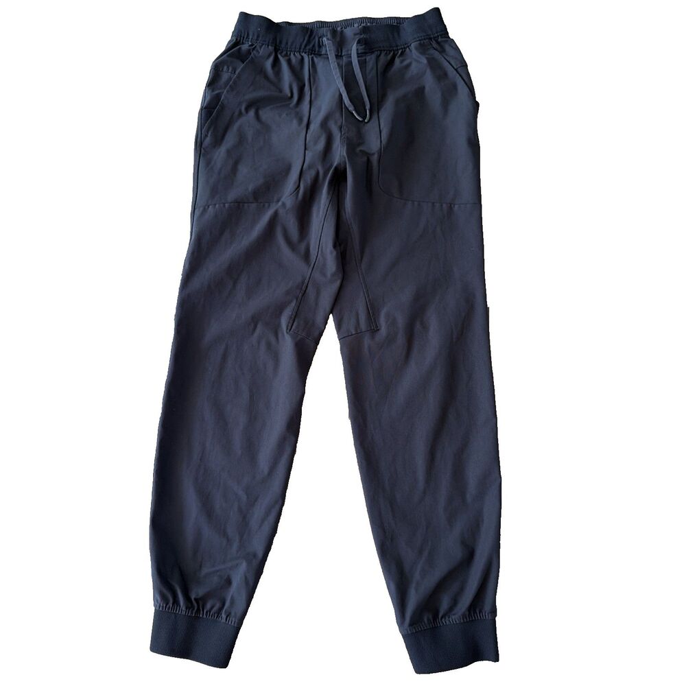 Lululemon Men’s ABC Jogger Black M Warpstreme Athleisure Minimalist Smart Casual